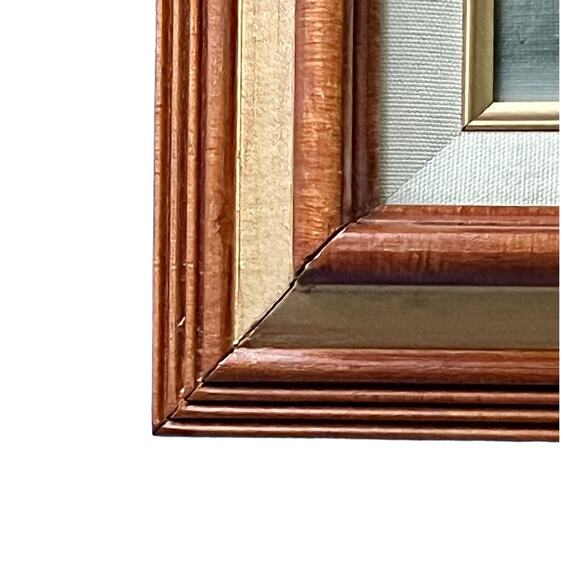 Vintage Framed Canvas Still Life of Flowers Signed Röth? Acrylic Textured Floral - Picture 4 of 16